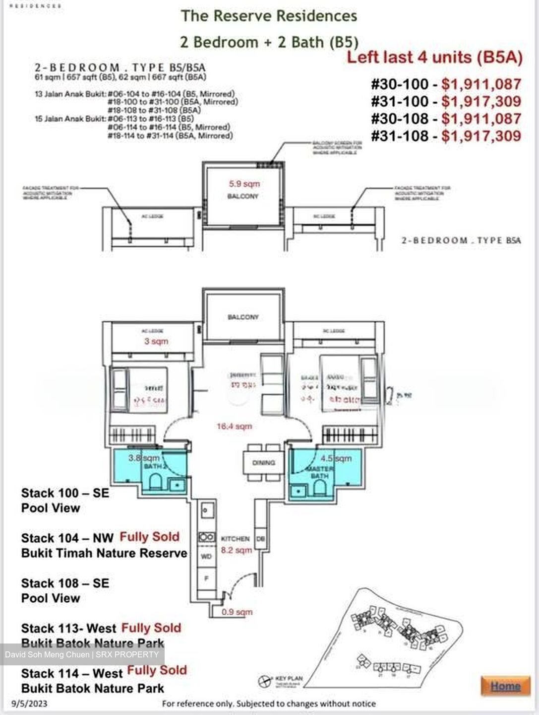 The Reserve Residences (D21), Apartment #552419161